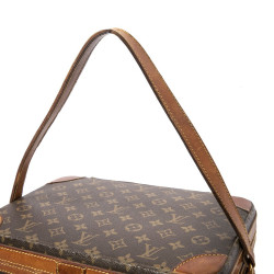 Vanity case LOUIS VUITTON toile monogram marron Vintage