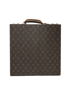 Attaché case LOUIS VUITTON toile mongram Vintage