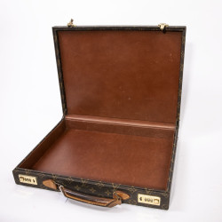 Attaché case LOUIS VUITTON toile mongram Vintage