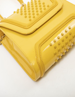 Sac YLIANA YEPEZ cuir jaune