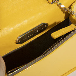 Sac YLIANA YEPEZ cuir jaune