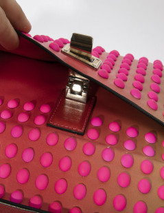 Pochette PROENZA SCHOULER en PVC dégradé de couleurs