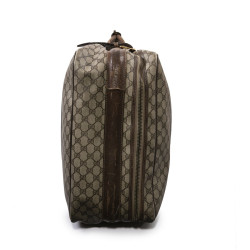 Valise souple GUCCI  toile enduite monogram Vintage