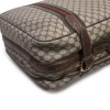 Valise souple GUCCI toile enduite monogram Vintage