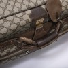 Valise souple GUCCI toile enduite monogram Vintage