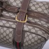 Valise souple GUCCI toile enduite monogrammée Vintage