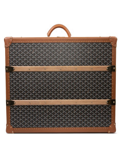 GOYARD Monogram large and rigid travel trunk 