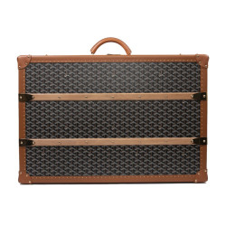 GOYARD Monogram large and rigid travel trunk 