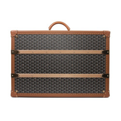 GOYARD Monogram large and rigid travel trunk 