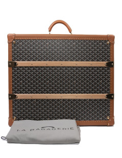 GOYARD Monogram large and rigid travel trunk 