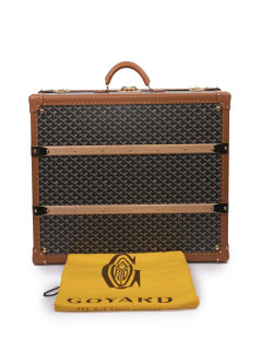 GOYARD Monogram large and rigid travel trunk 