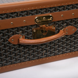 Valise rigide GOYARD toile monogram 