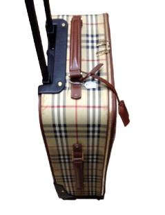 BURBERRY haymarket check original suitcase