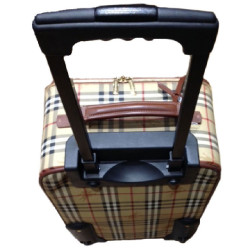 BURBERRY haymarket check original suitcase