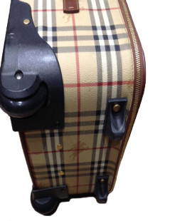 BURBERRY haymarket check original suitcase