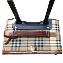 Valise BURBERRY haymarket check original 