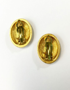 Boucles d'oreille clips CHANEL Vintage