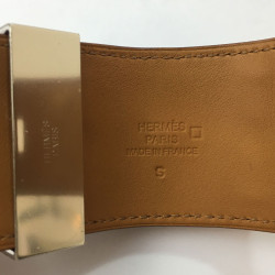 Manchette HERMES CDC en alligator couleur sanguine