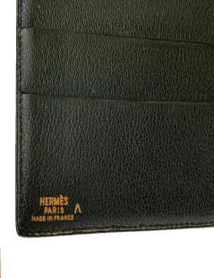 Porte cartes HERMES crocodile porosus 