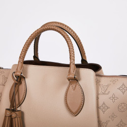 Sac LOUIS VUITTON cuir grainé gris