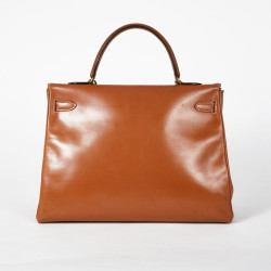 Kelly 35 HERMES  caramel vintage