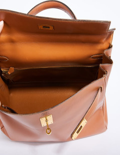 Kelly 35 HERMES  caramel vintage