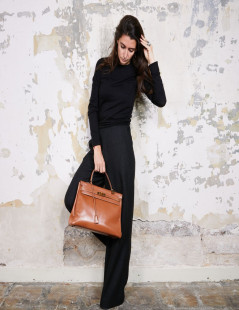 Sac Kelly 35 HERMES swift caramel 