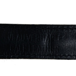 Ceinture CHRISTIAN DIOR cuir et dorée T80