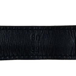 Ceinture CHRISTIAN DIOR cuir et dorée T80