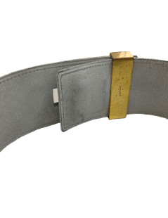 Ceinture CDC HERMES blanc 