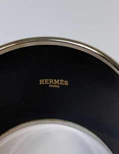 Bracelet HERMES 'Brandebourg' en émail imprimé