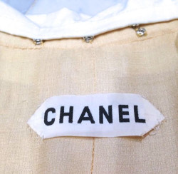 Manteau couture CHANEL T 