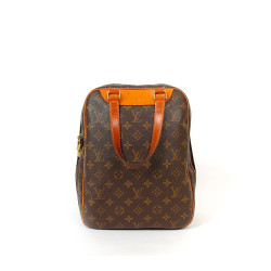 Sac vintage "Excursion" LOUIS VUITTON en toile monogram marron