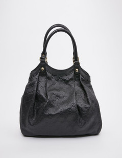 Sac GUCCI cuir embossé noir