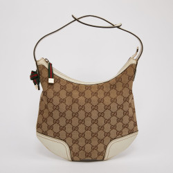 Sac GUCCI toile monogramme beige