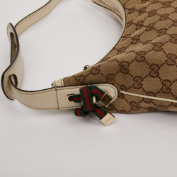 Sac GUCCI toile monogramme beige