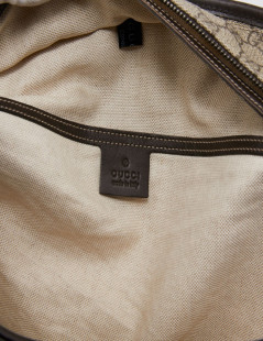 GUCCI Shopping Bag in Brown Monogram Canvas