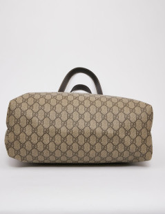 GUCCI Shopping Bag in Brown Monogram Canvas