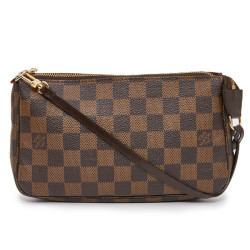 Pochette accessoires LOUIS VUITTON toile damier