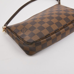 Sac pochette LOUIS VUITTON toile damier