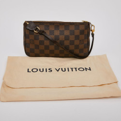 Pochette accessoires LOUIS VUITTON toile damier