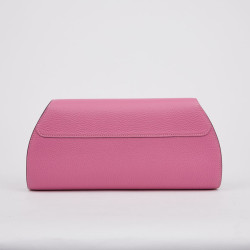 Clutch MOYNAT Réjane Opera en cuir rose 