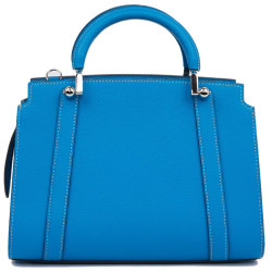  Sac MOYNAT Ballerine en cuir bleu