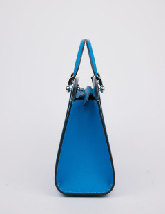  Sac MOYNAT Ballerine en cuir bleu