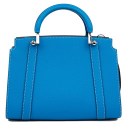  Sac MOYNAT Ballerine en cuir bleu