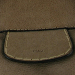 Sac CHLOE cuir taupe