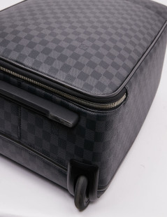 Valise Troley LOUIS VUITTON toile damier