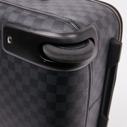 Valise Pégase légère LOUIS VUITTON toile damier graphite