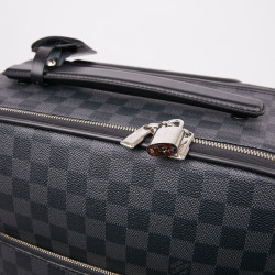 Valise Pégase légère LOUIS VUITTON toile damier graphite