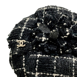 Broche camelia tweed CHANEL